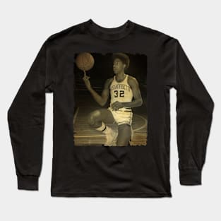 Julius Erving - Vintage Design Of Basketball Long Sleeve T-Shirt